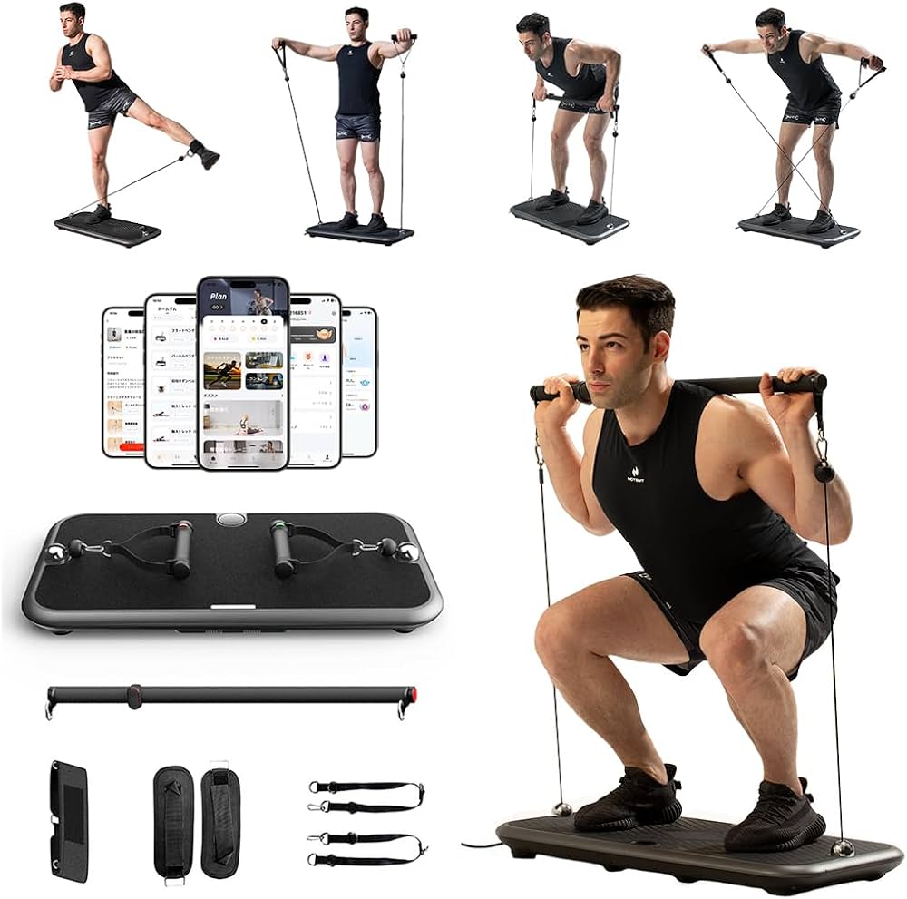 【ホームジムセット】ダンベル種目もバーベル種目もできます！ ホームジムセット】ダンベル種目もバーベル種目もできます！ イージー