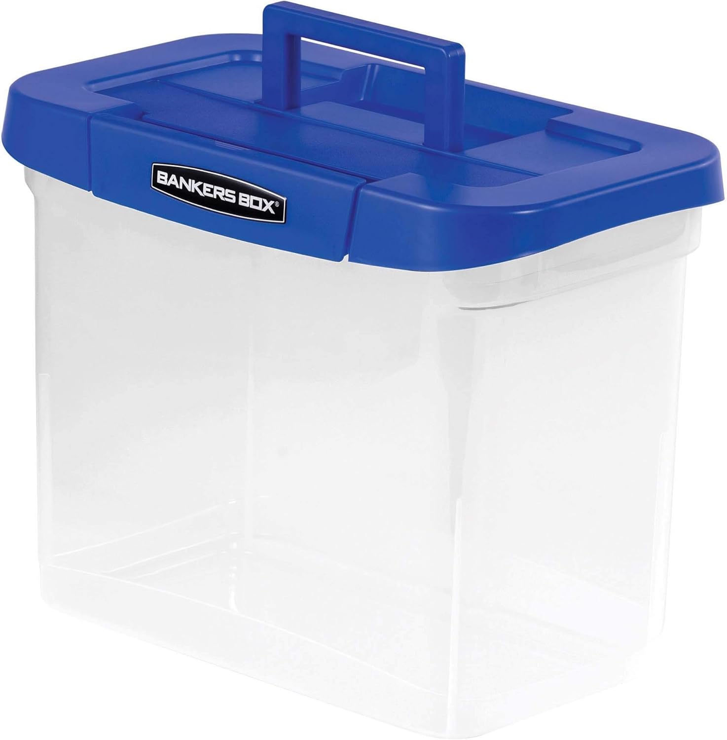 Bankers Box® HeavyDuty Portable Storage File Box, 10 3/4