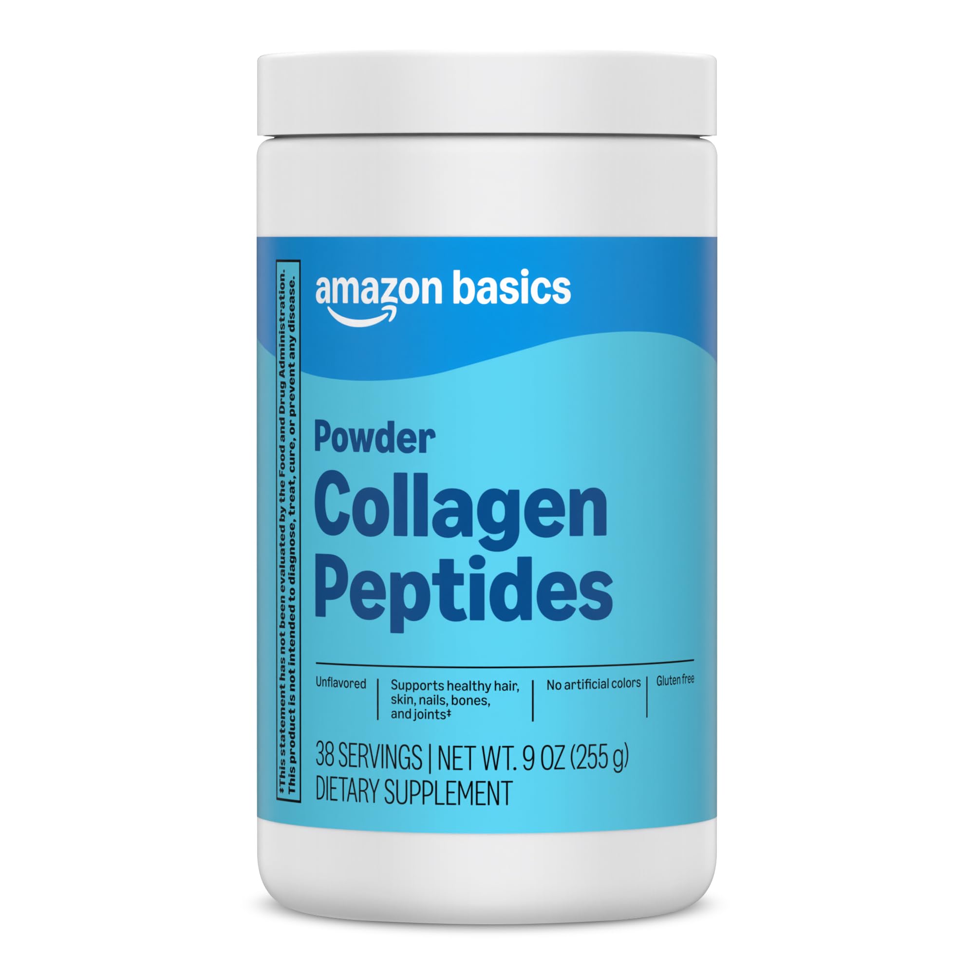 Amazon Basics Collagen Peptides Powder Type 1 & 3, 38 Servings, 9 Ounces