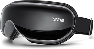RENPHO Eye Massager with Heat, Mothers Day Gifts for Women Mom Her, FSA Eligible HSA, Massaging Eye Mask for Migraine Headache Dry Eyes and Stress Relief