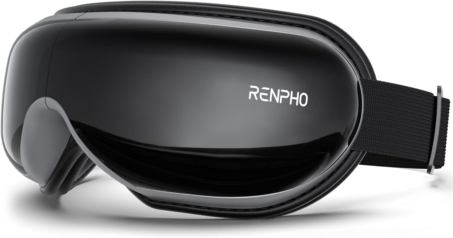 RENPHO Eye Massager with Heat, Mothers Day Gifts for Women Mom Her, FSA Eligible HSA, Massaging Eye Mask for Migraine Headache Dry Eyes and Stress Relief