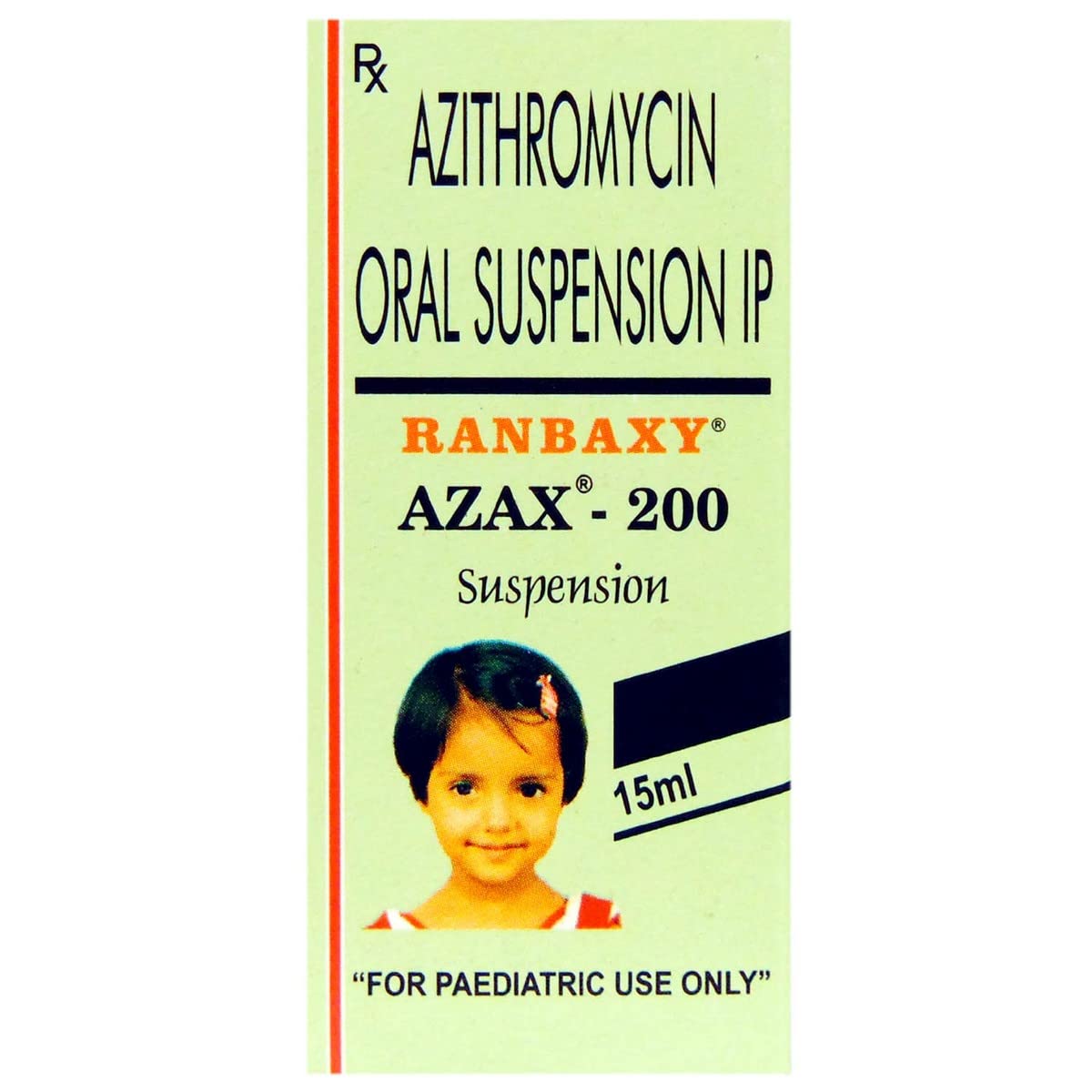 Azax 200 - Bottle of 15 ml Syrup