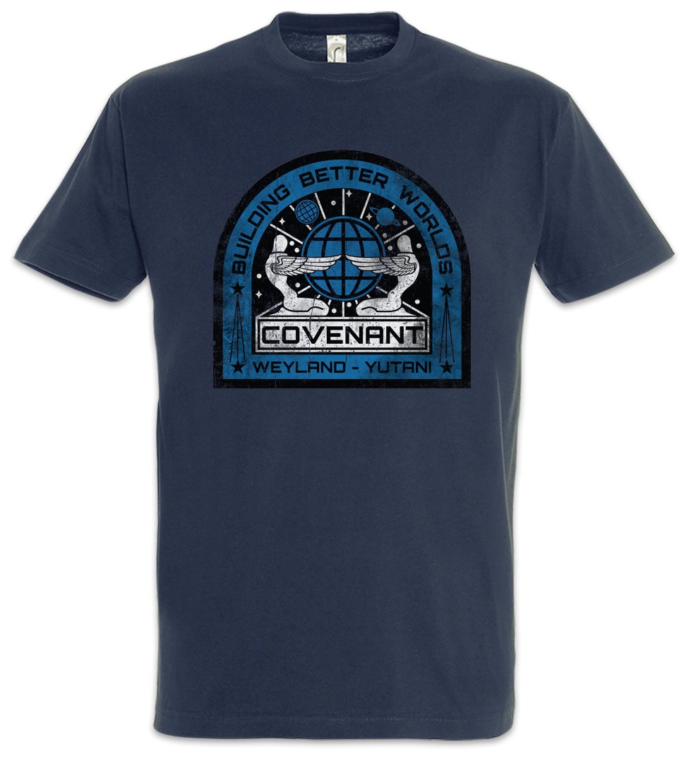 Urban Backwoods Men's Navy Uscss Covenant Patch T-Shirt Blue Size 3XL
