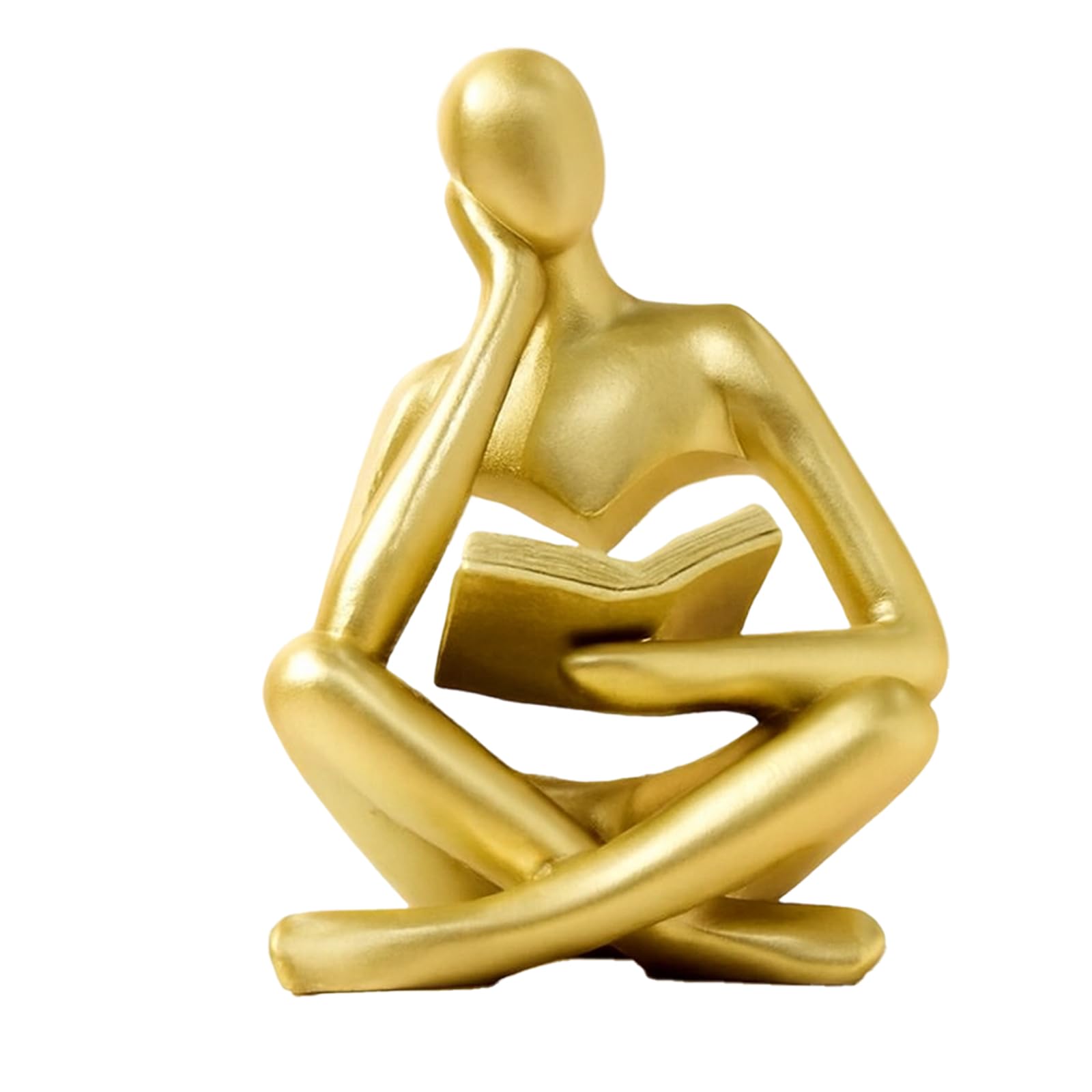 Decorative Home Accessories, Gold Ornaments, Ornaments For Bedroom, Modern Aesthetic Figurine Decoration, Suitable For Home Living Room Bedroom Office Shelf Table Dining Desk Bookshelf Table Decor ﻿