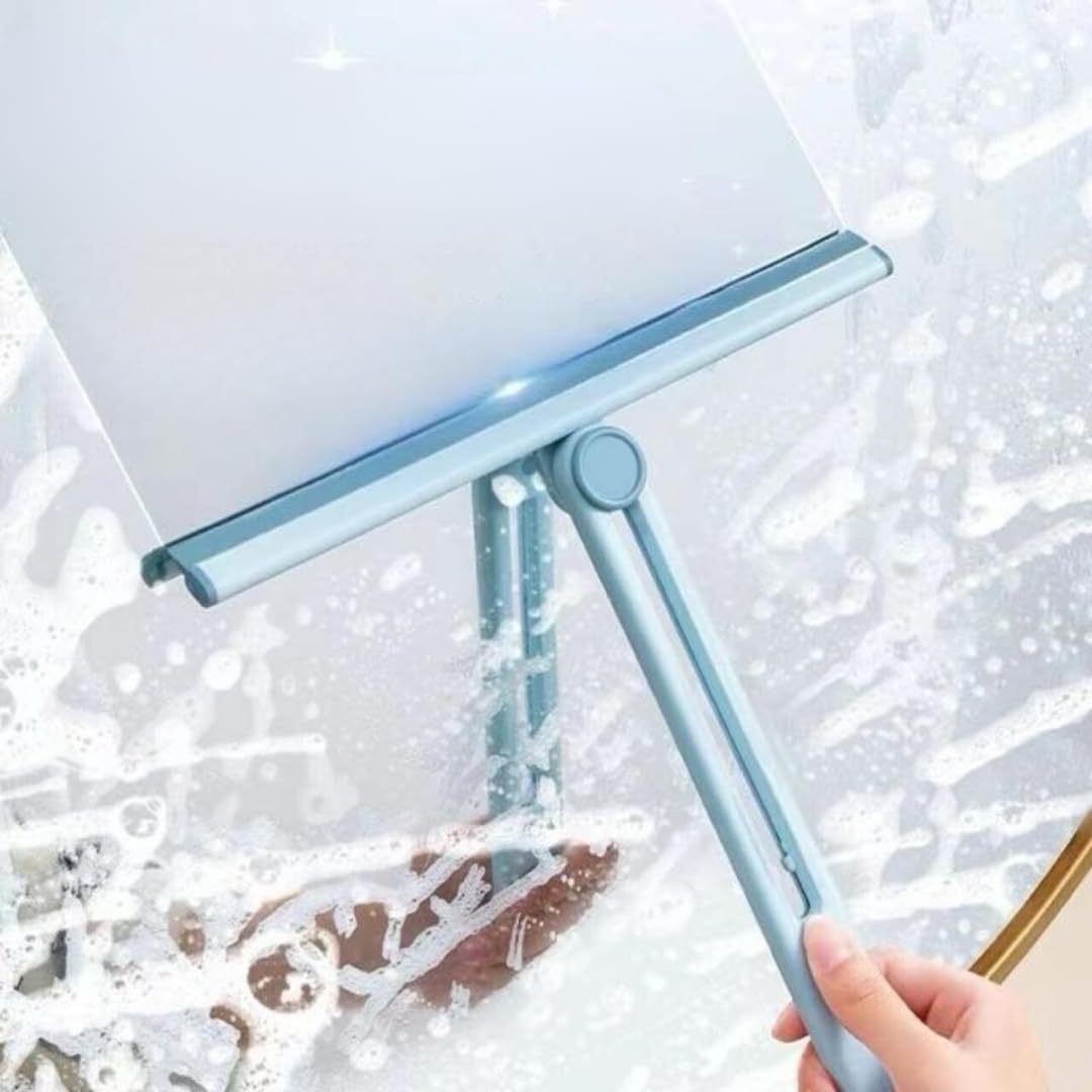 YADIFEN Glass Wiper Window Cleaner with Rotation Function, Silicone Squeegee for Windows, Bathroom and Car Glass, Mirror Scraper Brush with Soft Rubber (B0DCW3DGDL) Amazon Price History, Amazon Price Tracker