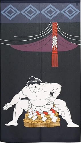 Hecho en Japón Japonés Noren Puerta Cortina Tapiz Tela Partición Partición Decoración de Pared SUMOU KAMAE C610