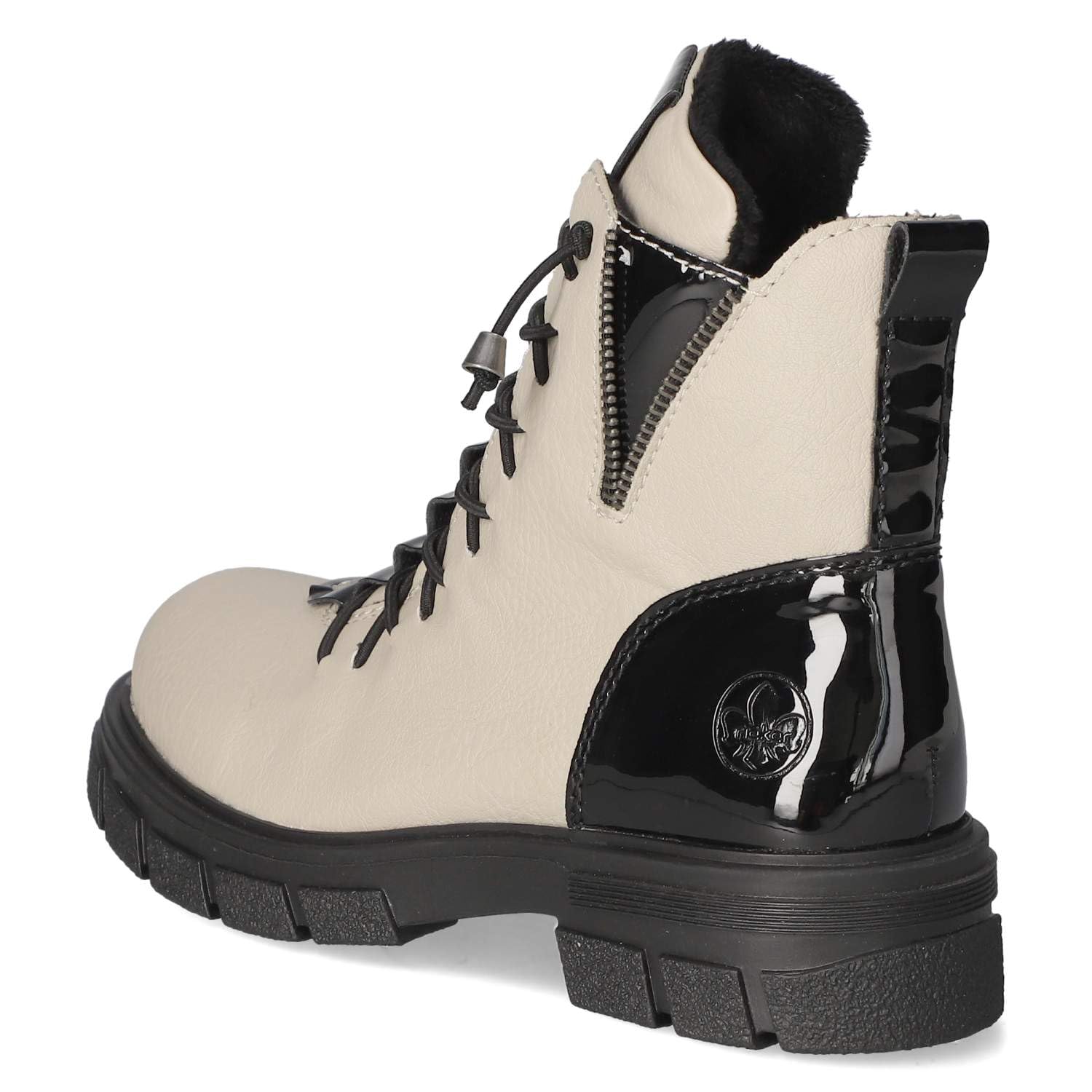Rieker Z9152-60 Damen Boots Synthetik in beige - Gr. 36