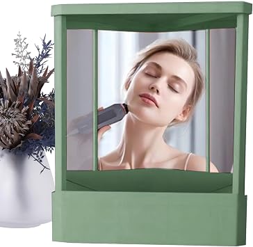 Non-Reversing Makeup Vanity Mirror Precision Image, True Reflection