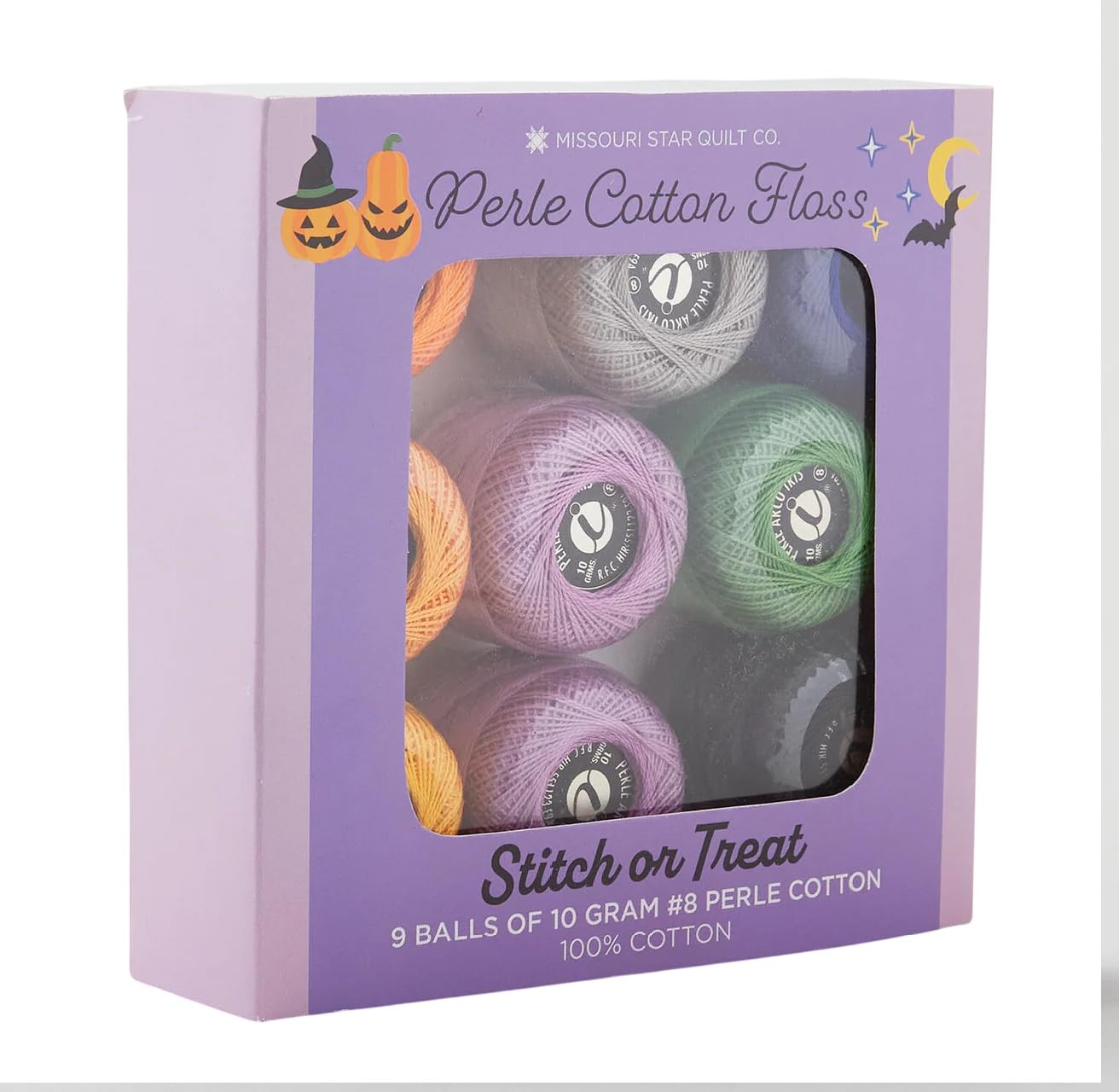 Amazon.com: Missouri Star Stitch-or-Treat Perle Cotton Floss Pack