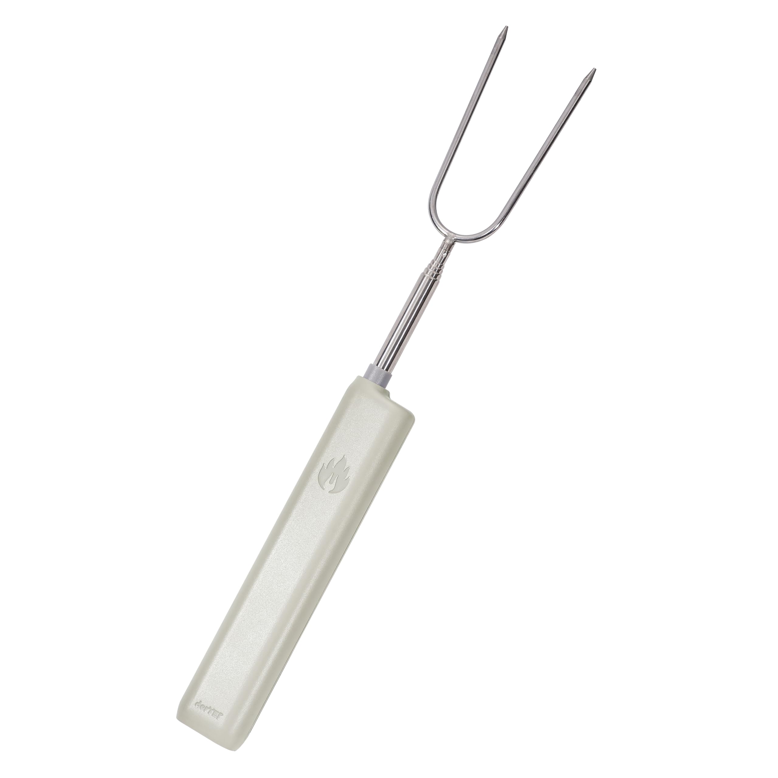 derYEP Electric Roasting Stick, Automatic Rotate BBQ Fork For Fire Pit, Chicken Wings Hotdogs Kebabs S'mores Roaster, Outdoor Camping Kit, Rotisserie Skewer, 34