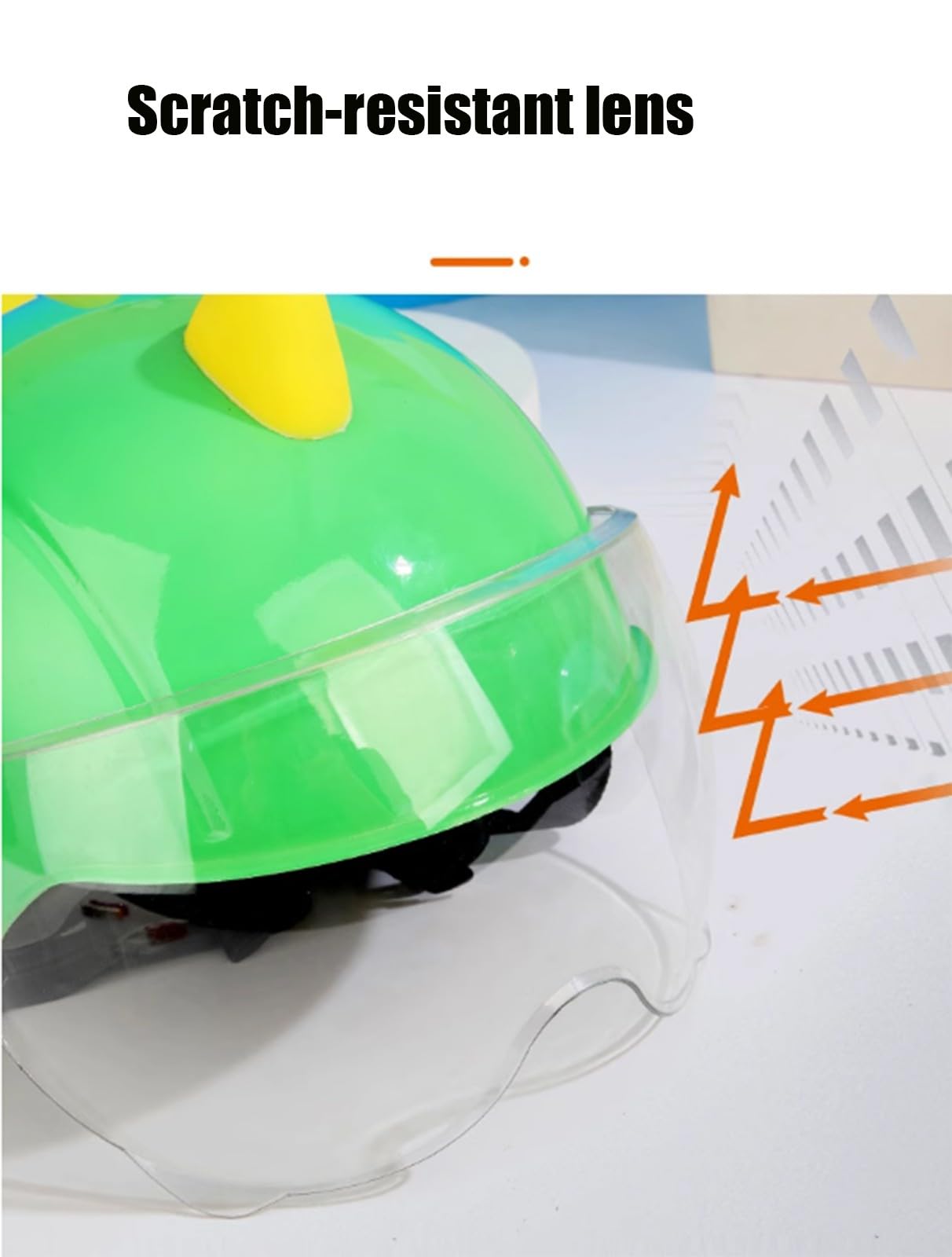 Casque de Moto Mignon pour Enfants avec visière pour garçons et Filles, Demi-Casque Ouvert, Casque de Rue rétro de Dessin animé 3/4, Casque de Scooter, de vélomoteur, de VTT L,49-54CM