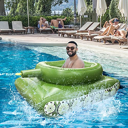 2021 Inflatable Pool Float Tank Battle Rafts Inflatable Toy with Water Squirt Gun for Adults Kids Funny Beach Outdoor Water Pool Party Toys 2021 Inflatable Pool Float Tank Battle Rafts Inflatable Toy with Water Squirt Gun for Adults Kids Funny Beach Outdoor Water Pool Party Toys