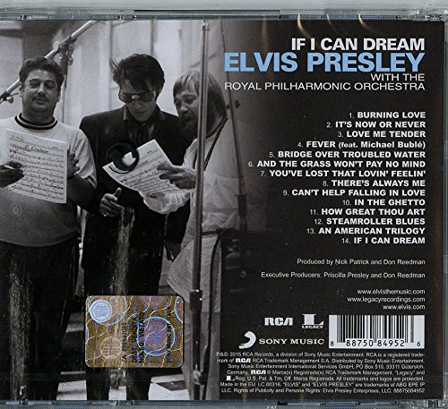 Vista 2 de If I Can Dream Elvis Presley with the Royal Philharmonic Orchestra