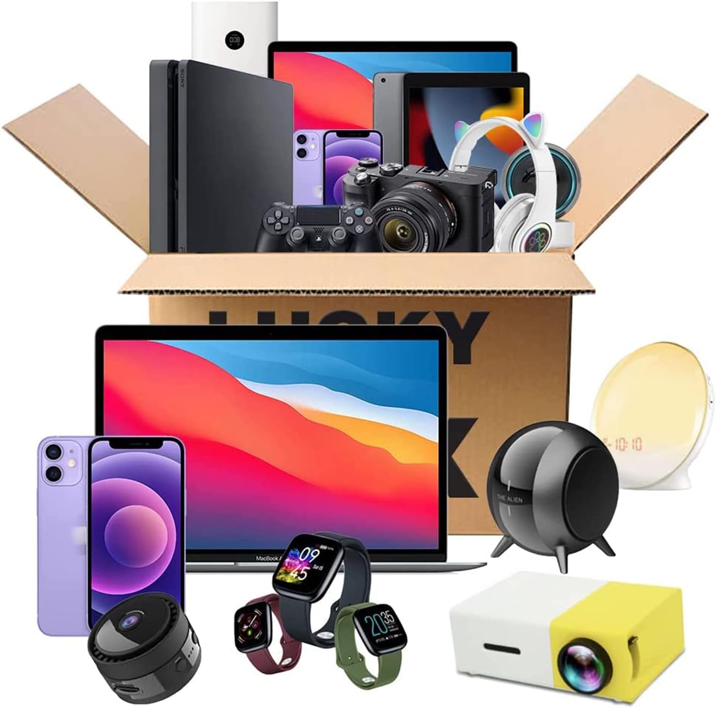 BradOc 3-30 Items Mixed Item Package - New - Electrical Goods/Accessories/PC/Multimedia,Black