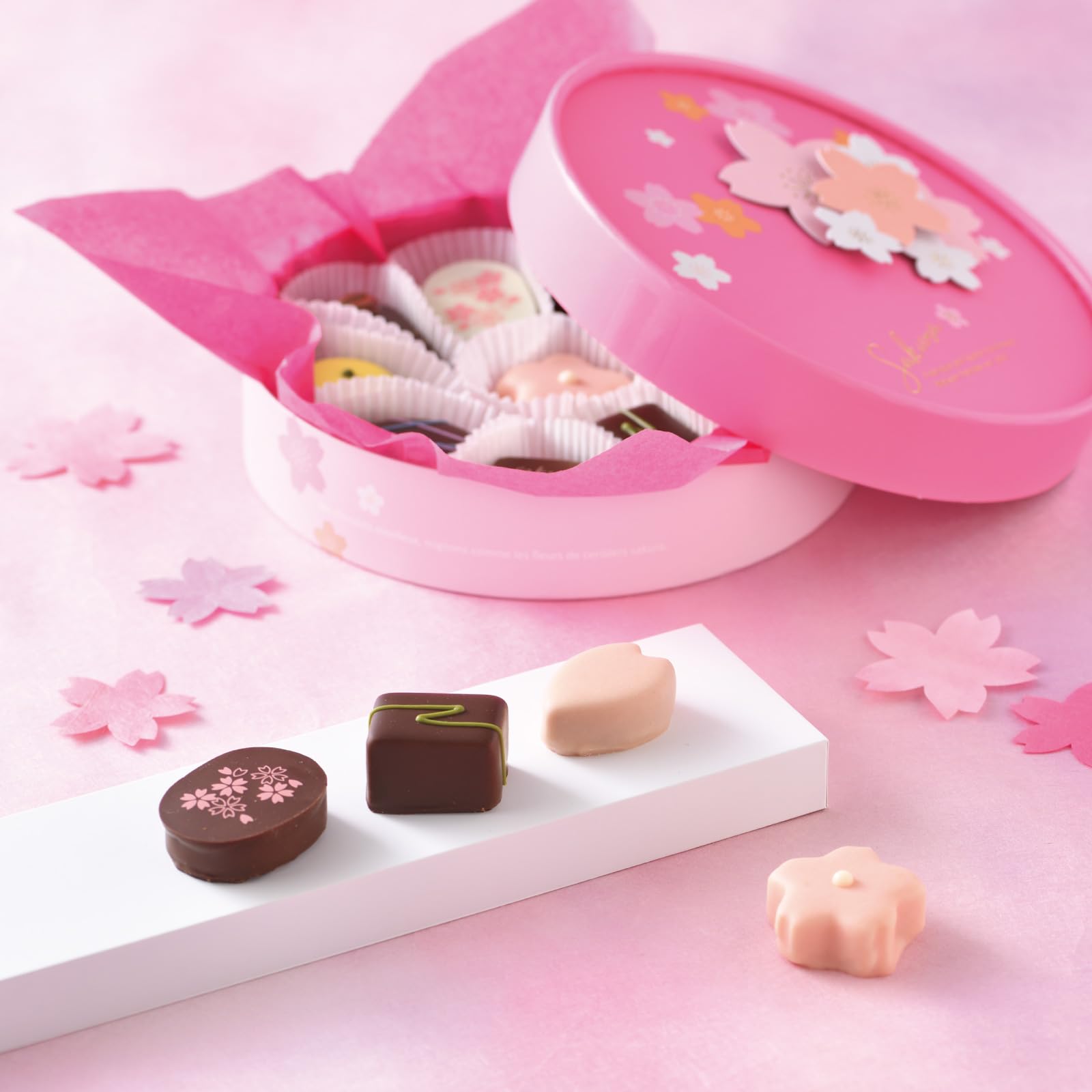 Amazon | フランス屋製菓 8305 みやこの桜｜ 京都 チョコレート 桜