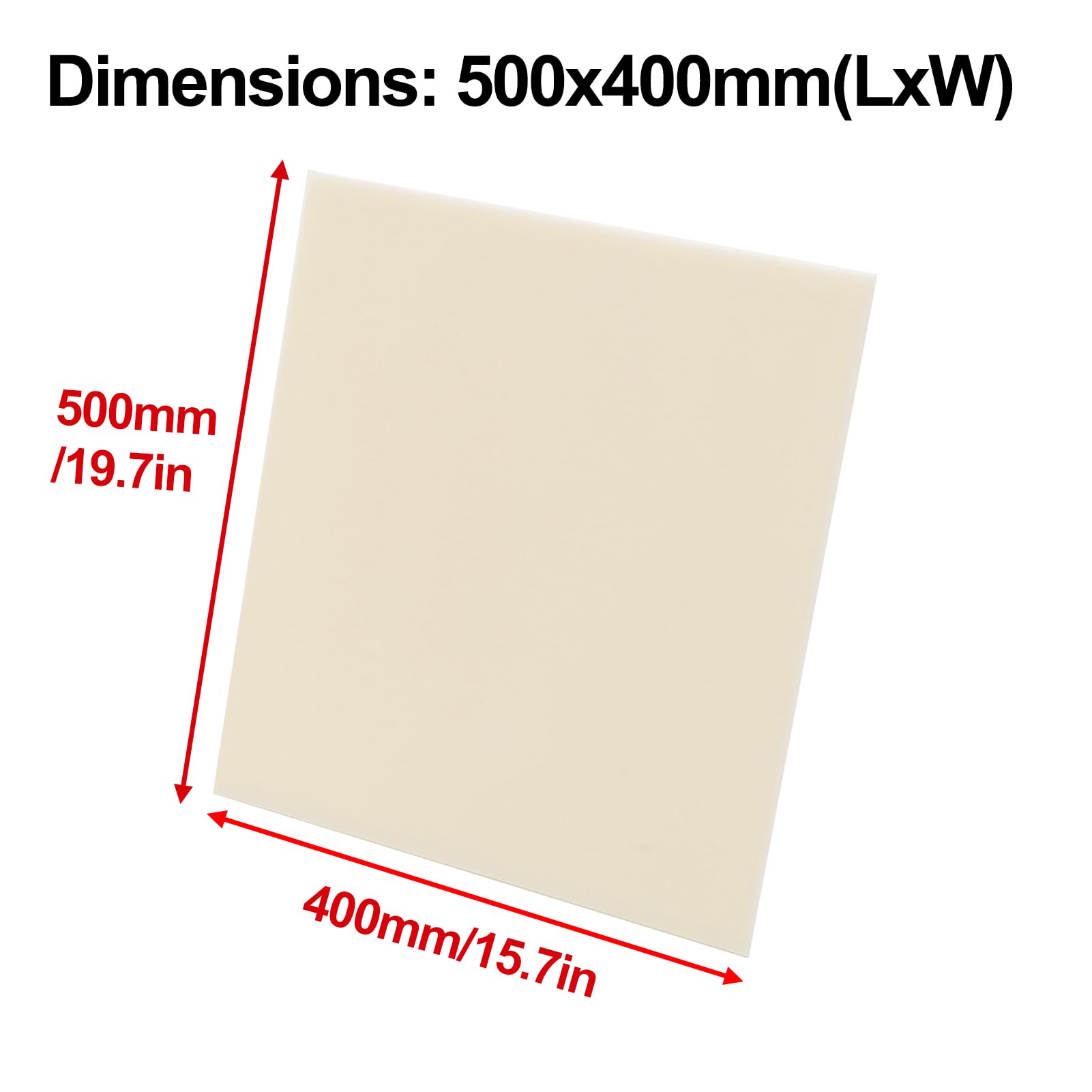 Arkusz akrylowy Przezroczysty Perspex, Arkusze akrylowe Wielokolorowe 3 mm 5 Wiele rozmiarów(5mm,400x500mm)
