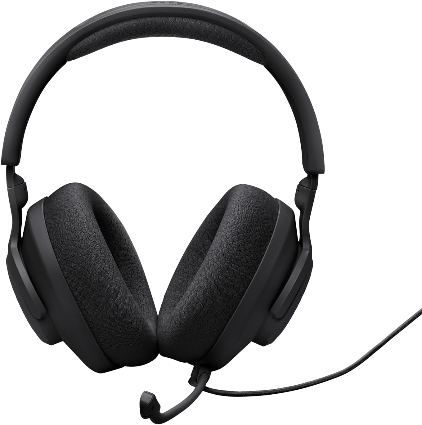 JBL Quantum 100M2 Wired Gaming Headphones, Supports Windows sonic spatial audio, 40mm Realistic Dynamic Drivers, Omnidirectional Detachable Mic, Breathable Memory Foam cushions, PC/Xbox/PS/3.5mm-Black — Amazon image 6