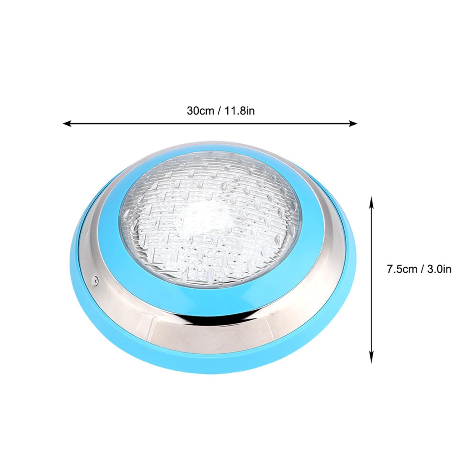 Jiawu Podwodne światło, Wodoodporne RGB z Pilotem Podwodne światło LED, Wielokolorowa Podwodna z 360 Diodami LED do Basenu, Stawu, Fontanny, Skały