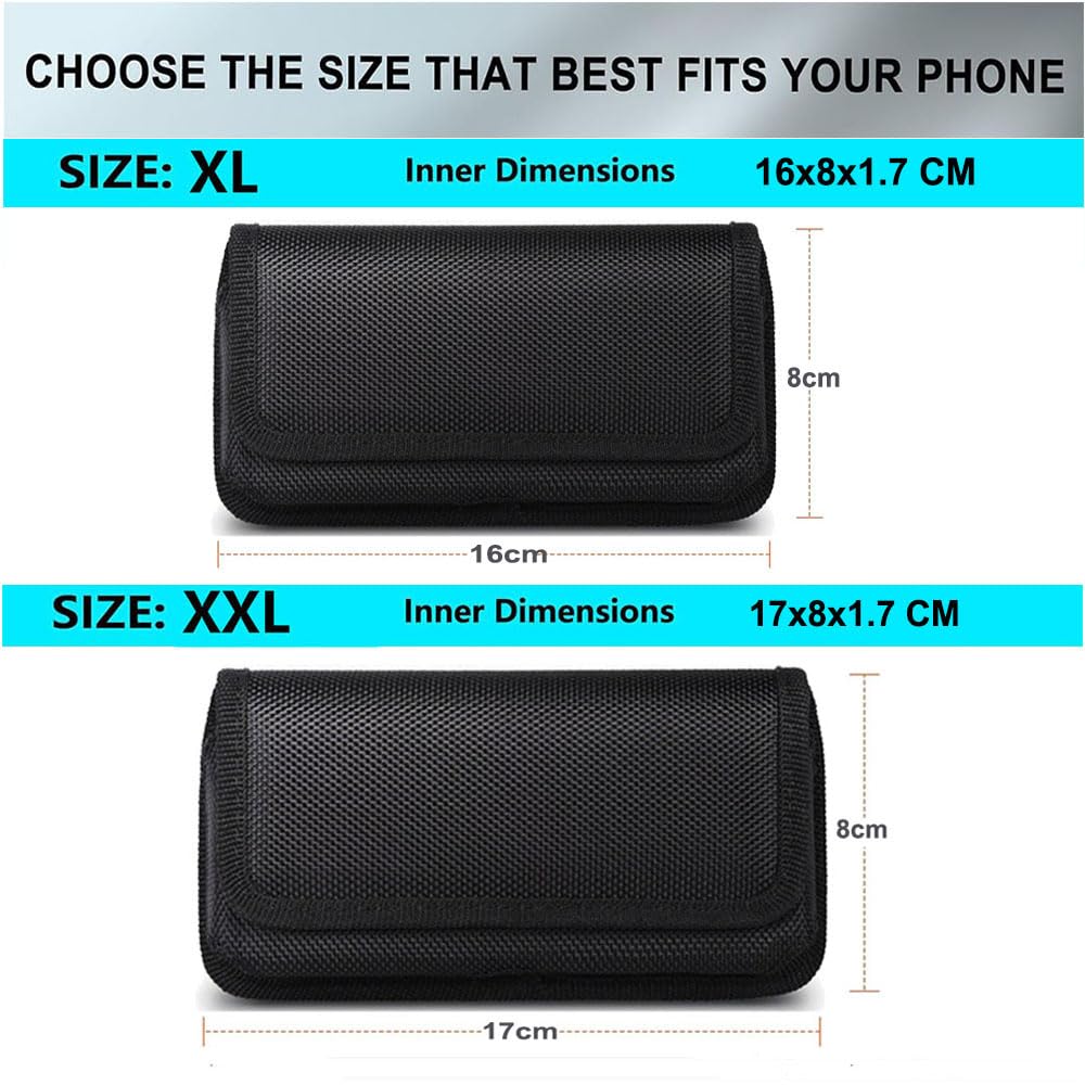 Fondina Da Cintura Per Cellulare - Portatelefono Regolabile Per Redmi E Poco - Foto 8