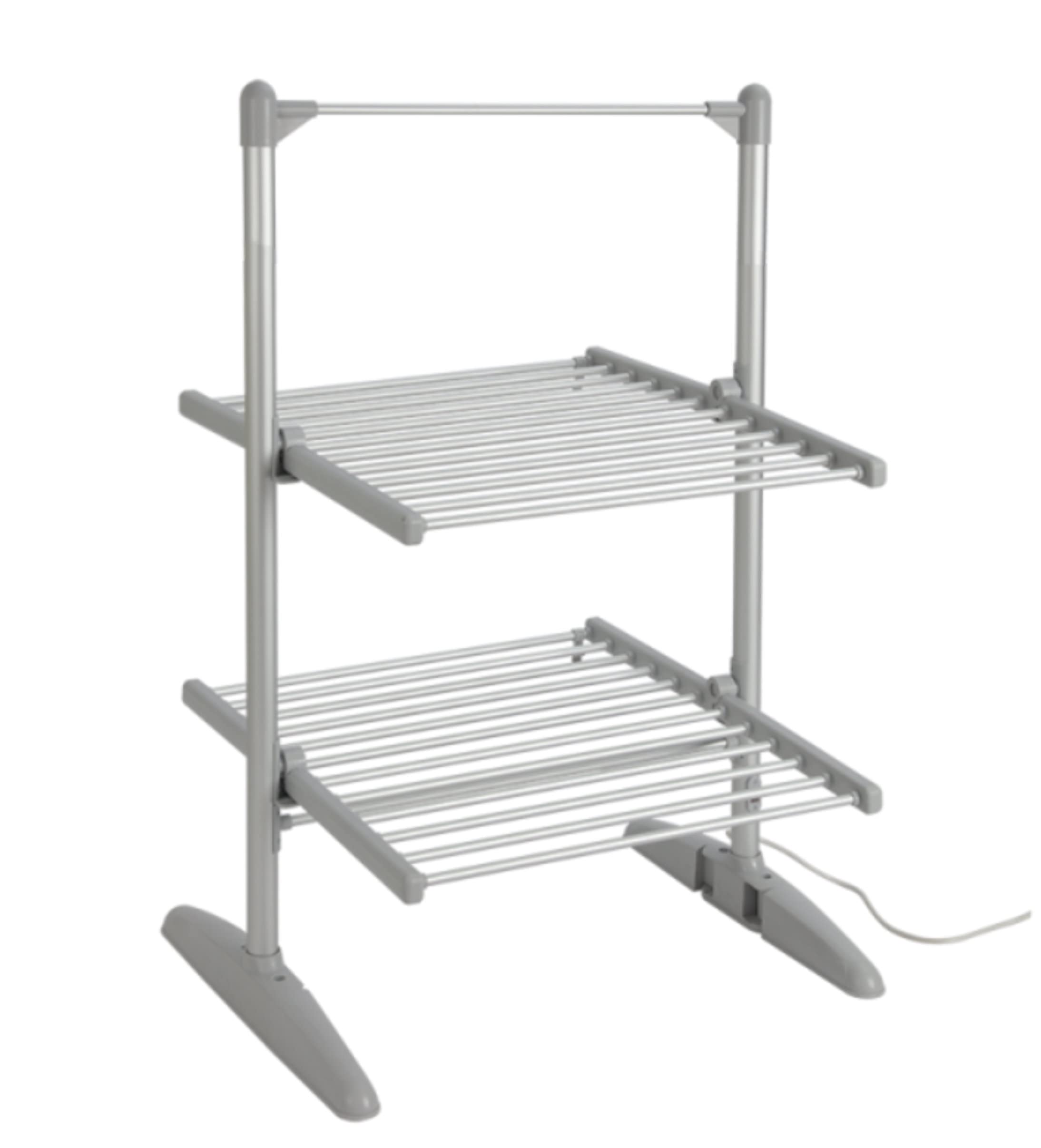 Groundlevel Heated 2-Tier Clothes Airer