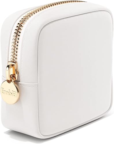 Embla Bolsa de cosméticos  Bolsa de maquillaje, bolsa de viaje, bolsas de aseo lindo organizador de maquillaje, bolsas de nailon con cremallera,