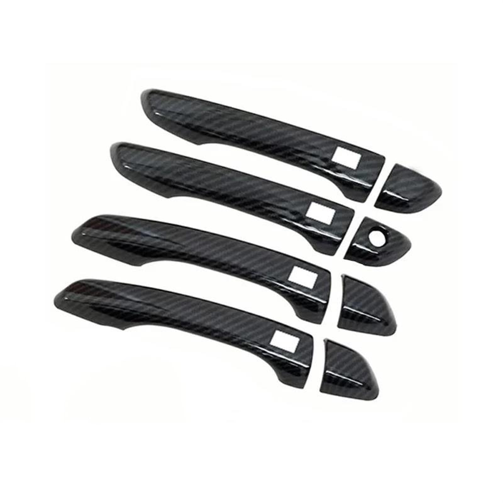 NOHEEU Car Door Handle Cover Exterior Trim Decorative Accessories for Opel for Corsa F 2020-2023(Style 7)