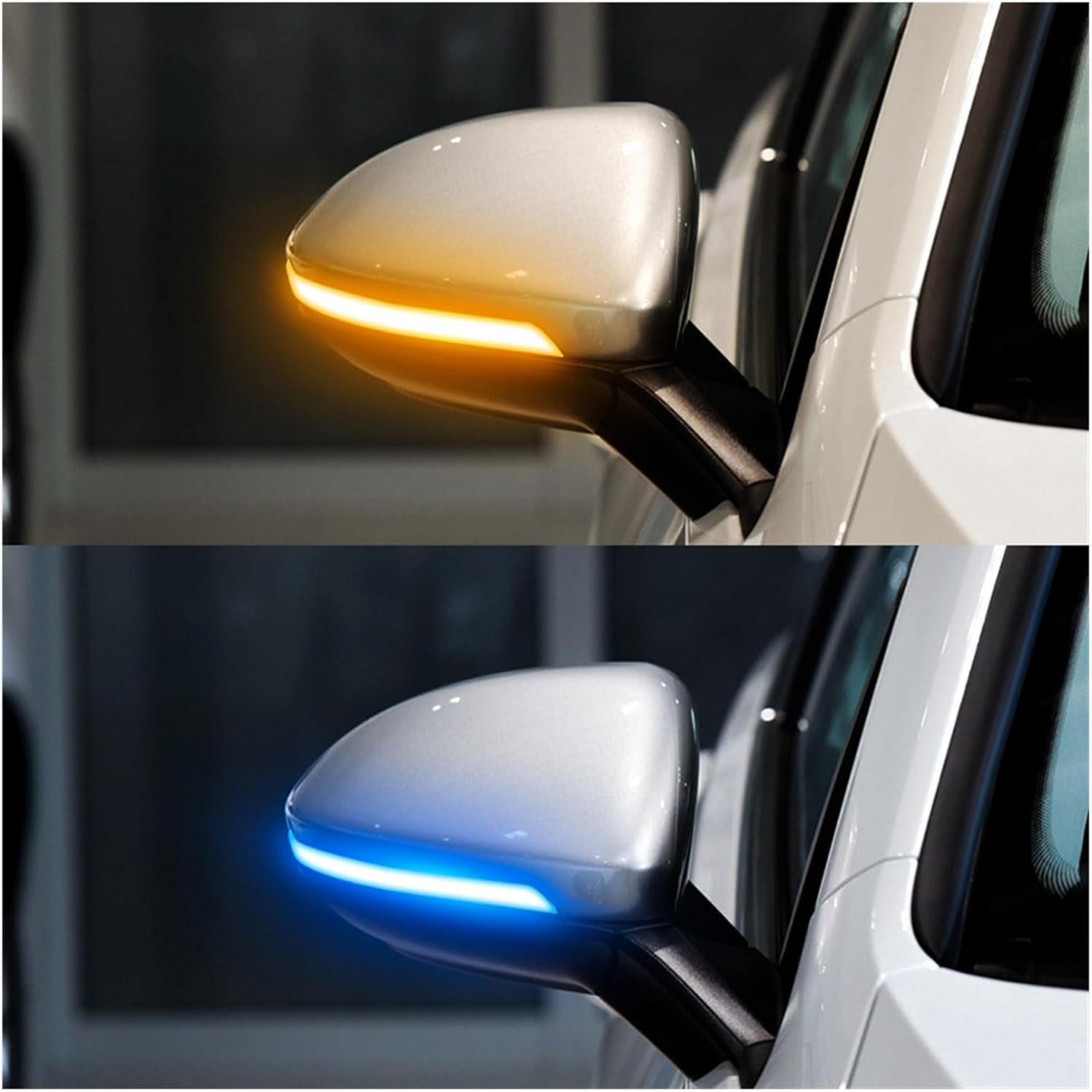 LED サイドウインカー 用ゴルフ 7 用 MK7 GTI スモークダイナミックサイドミラーウインカーターンシグナルライトフォルクス