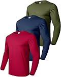 Boyzn 3 pour homme, 4 ou 5 T-Shirts en coton, manches courtes Col rond de sport Tees, Gym de coton s'entraîner chemises pour hommes