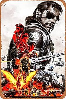 Amazon.co.jp: 壁装飾サイン - メタルギア ソリッドポスター - 8