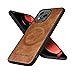 Pzwoxukhov Compatible with Honor 400 Lite Case Cover,PU Leather，Shockproof Phone Case，Compatible with Honor X70i Case Brown