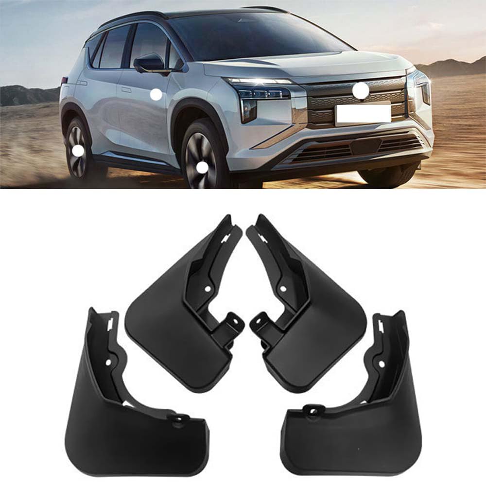 RJQXZXGQ Car Mud Flaps, for MITSUBISHI AIRTREK 2022 Front & Rear Car Mud Flaps, Splashproof Tough Auto Splash Guards Fenders