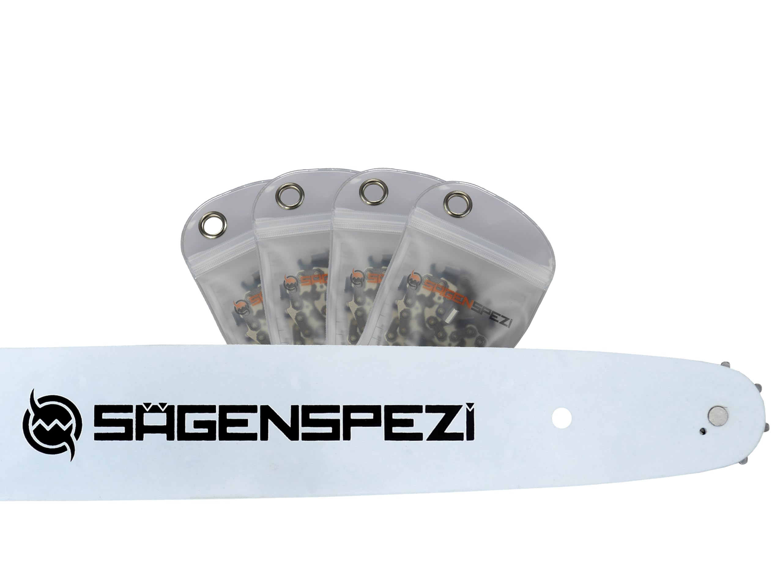 Set Spada E Catene Sägenspezi Da 45 Cm Per Motosega: .325", 1,5 Mm, 72 Maglie, Adatto Per Husqvarna 346