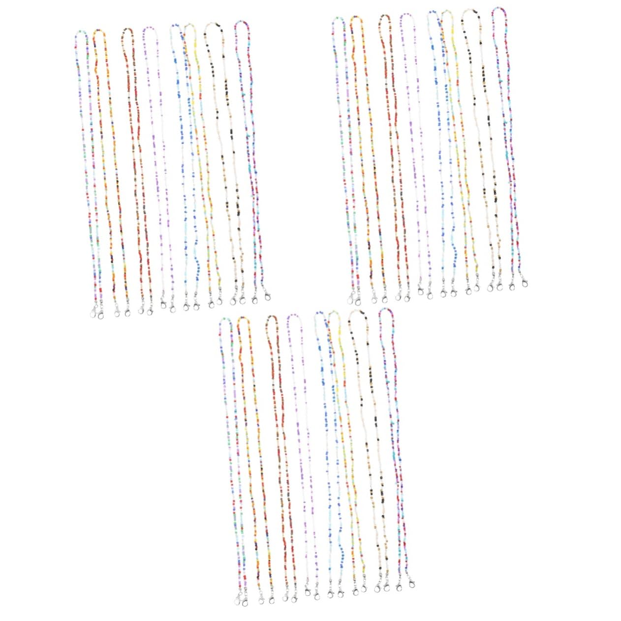 minkissy Brillenkette Lanyards Für Frauen Über Gläser Brillenseil Handyhalterung Sonnenbrillenhalskordel Spektakelhalde Brillenhalsgurt Brillenband Zinklegierung