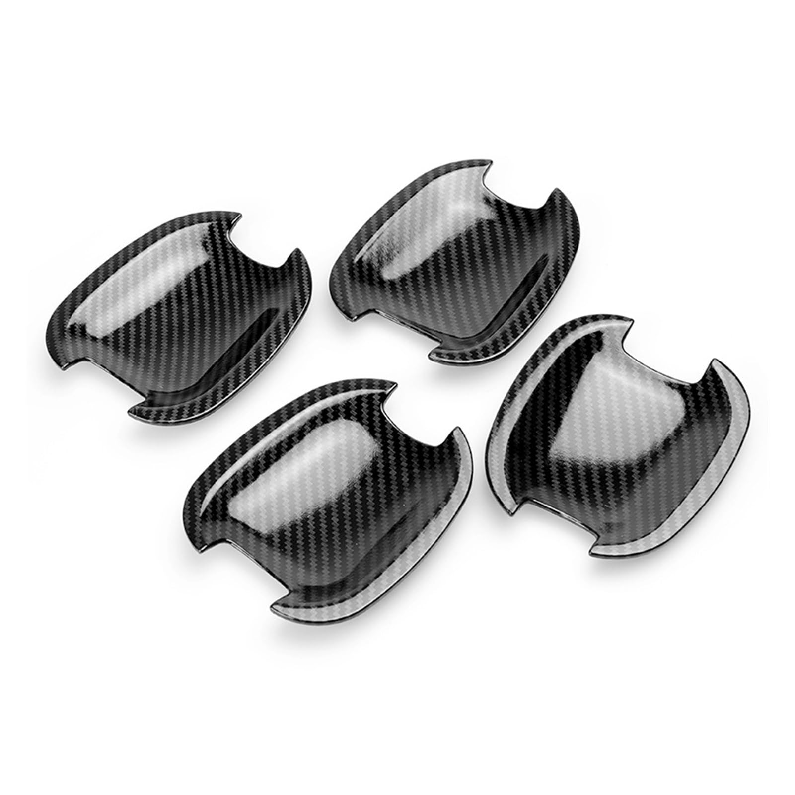 Poignée porte Cruze look carbone haut de gamme et élégant pour Chevrolet 2009-2013