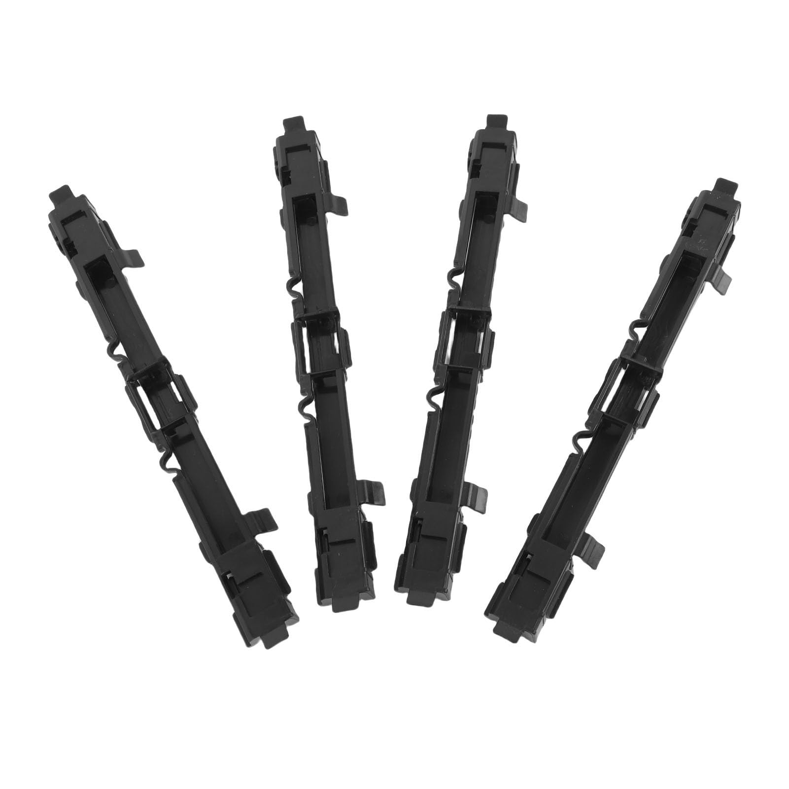 Dachreling-Zierleiste, 4-teiliges Set, langlebige ABS-Dachträgerabdeckung, Ersatz für H Zafira B Schrägheck Caravan GTC TwinTop Limousine Van 2004 2015