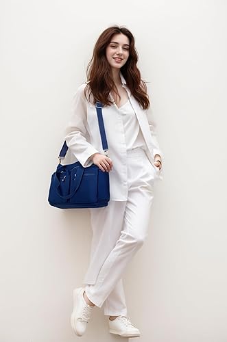 Miniatura 2 de Bolsa Tote para Mujeres Bolsos de Lona para Mujer Bolsos Cruzados con Múltiples Bolsillos