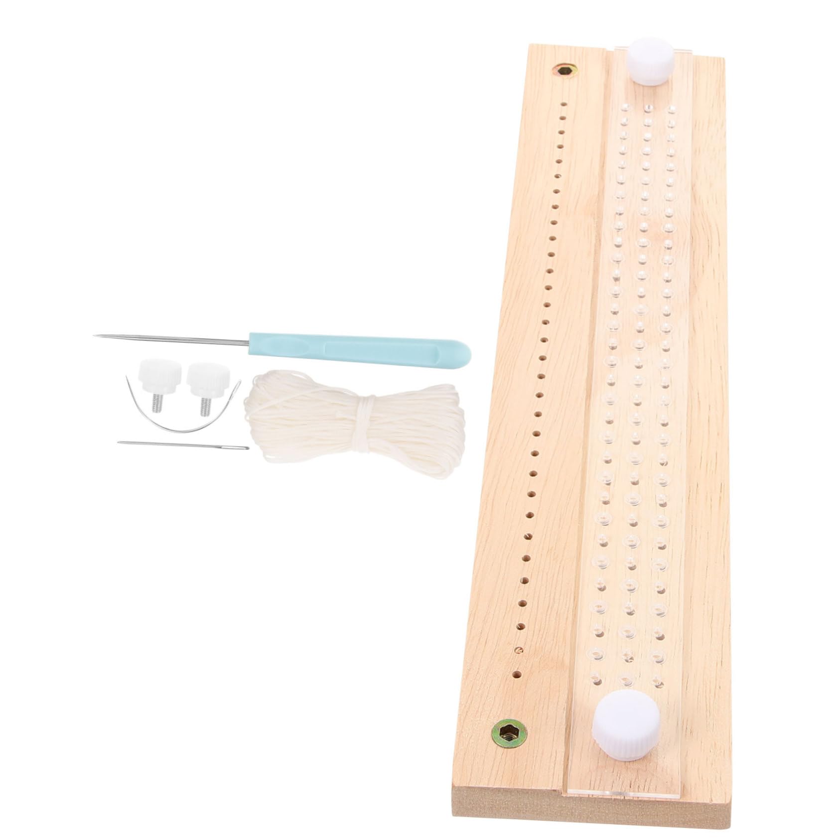 COHEALI 3-Piece Bracelet Weaving Loom Kit - Braiding Board For Kids & Beginners, Includes Beads & Tools - View #10