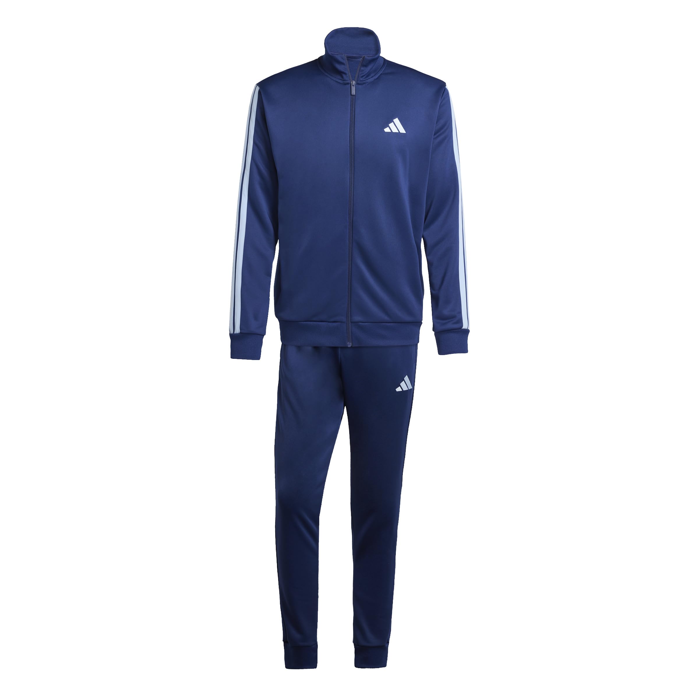 adidas Homme 3 STRIPES FRENCH TERRY TRACKSUITS, dark blue, S