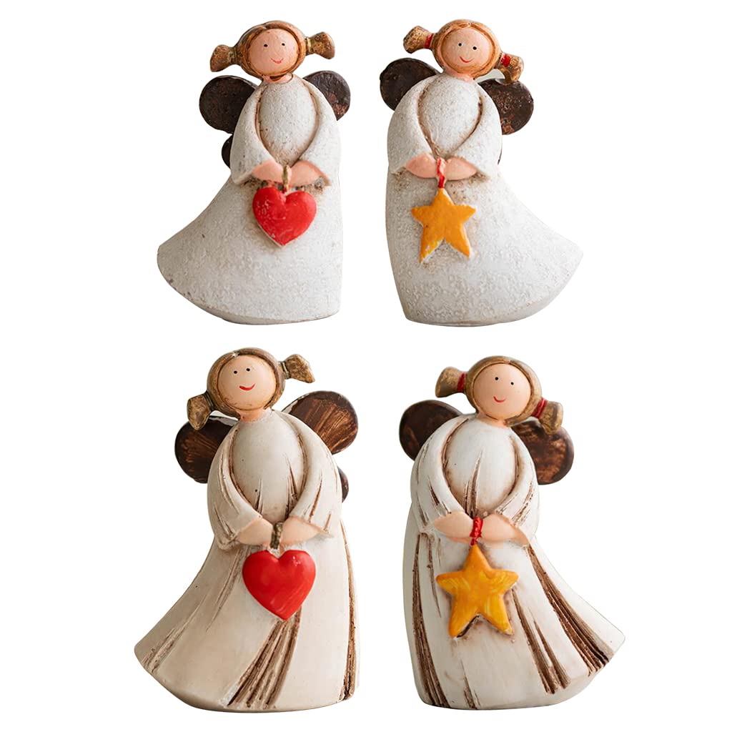 Ange de Noël cadeau idéal en résine pour collègue et fête