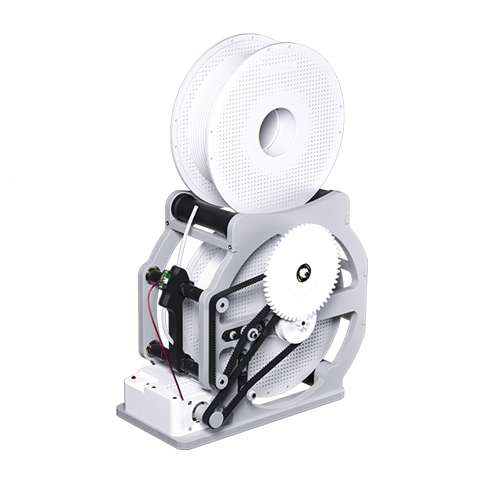 SXDMOUBK 3D Industrial Filament Respooler Machine for 20cm Spools, Electric 3D Printer Winder Machine Universal Wire/Welding Filament Spooler Winder