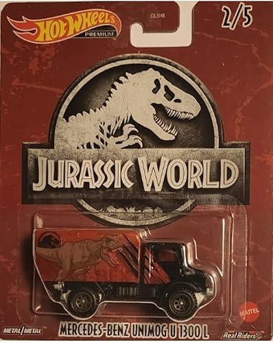 Hot Wheels Mercedes Benz Unimog U 1300 L, Mundo Jurásico