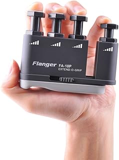 MIFXIN Finger Exerciser Hand Grip Strengthener Guitar Finger Grip Strength Trainer for Athletes Guitar Players Musicians & Physical Therapy Finger Training