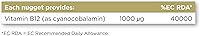 Vista 10 de Solgar Vitamin B12 1000 mcg, 100 Nuggets - Energy Production, Red Blood Cells - Healthy Nervous System - Promotes Cardiovascular Health - Vitamin B