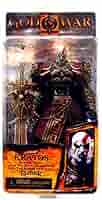特撮 NECA God of War 2 Video Game Action Figures Series 1 Kratos with Ares Armor [Version 2] NECA GOD OF WAR 2 KRATOS ARES ARMOR CLOSED & OPEN MOUTH
