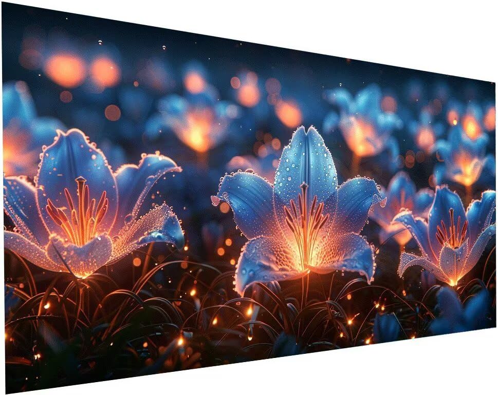 Kit complet Peinture Diamant Fleur à offrir pour un loisir DIY