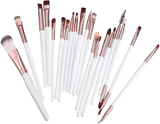 20pcs cepillo de maquillaje cepillo de cejas ...