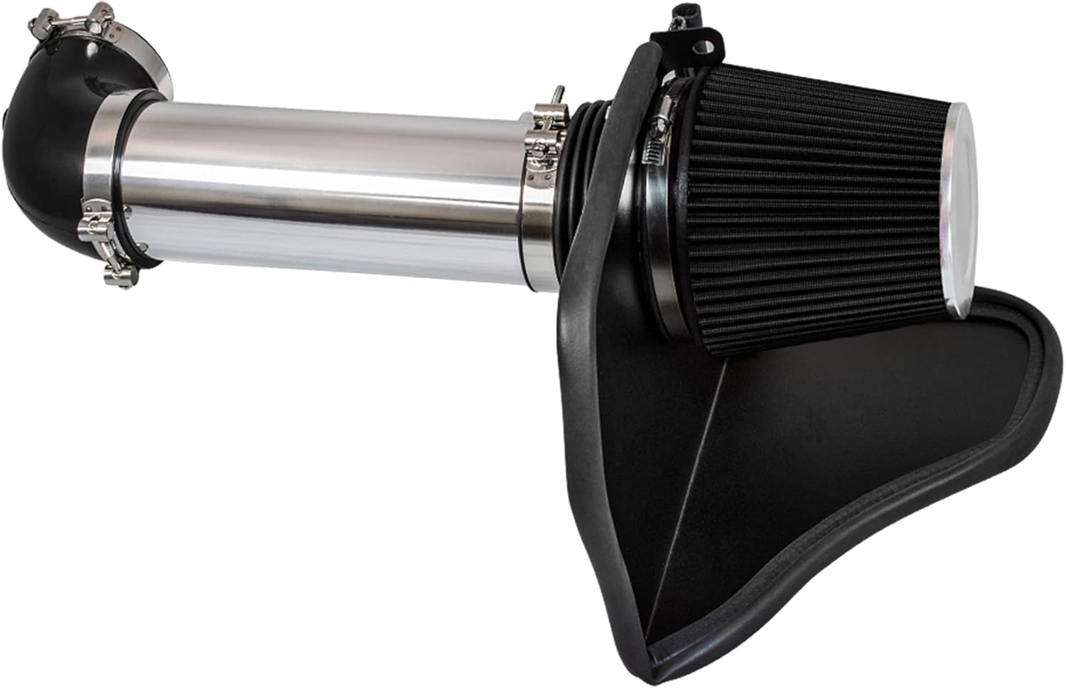 Heat Shield Air Intake Kit Compatible For 06-10 Dodge Charger R/T & SRT-8 Hemi 5.7L / 6.1L V8 ONLY (Red)