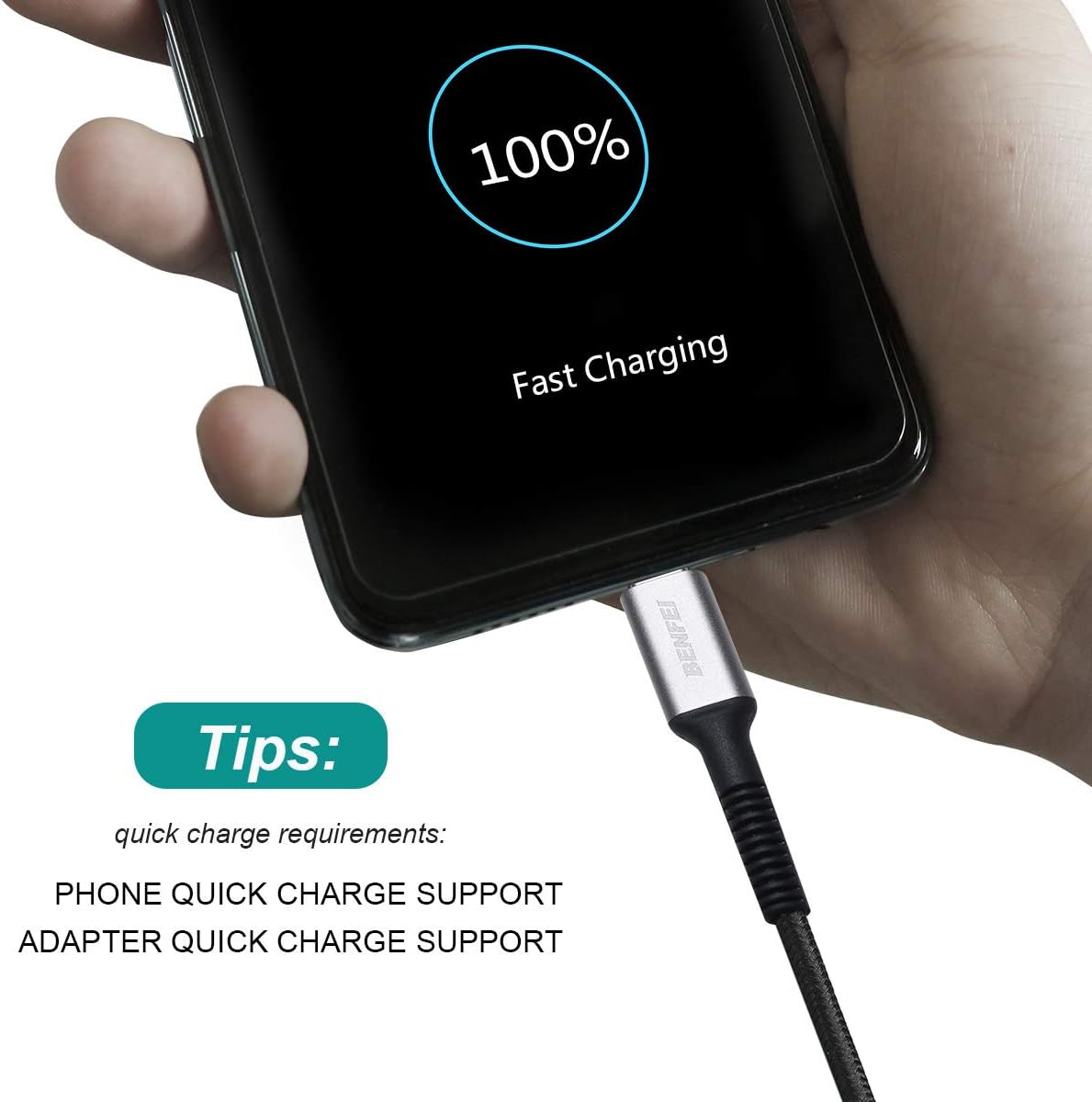 Chеареѕt 🛒 USB Type C Cable, BENFEI [2-Pack 3ft] USB-A to USB-C Fast Charging Nylon Braided Cable Compatible with Samsung Galaxy S10 S9 S8 Plus Note 9 8,Moto Z,LG V30 V20 G5,Nintendo Switch,USB C Devices