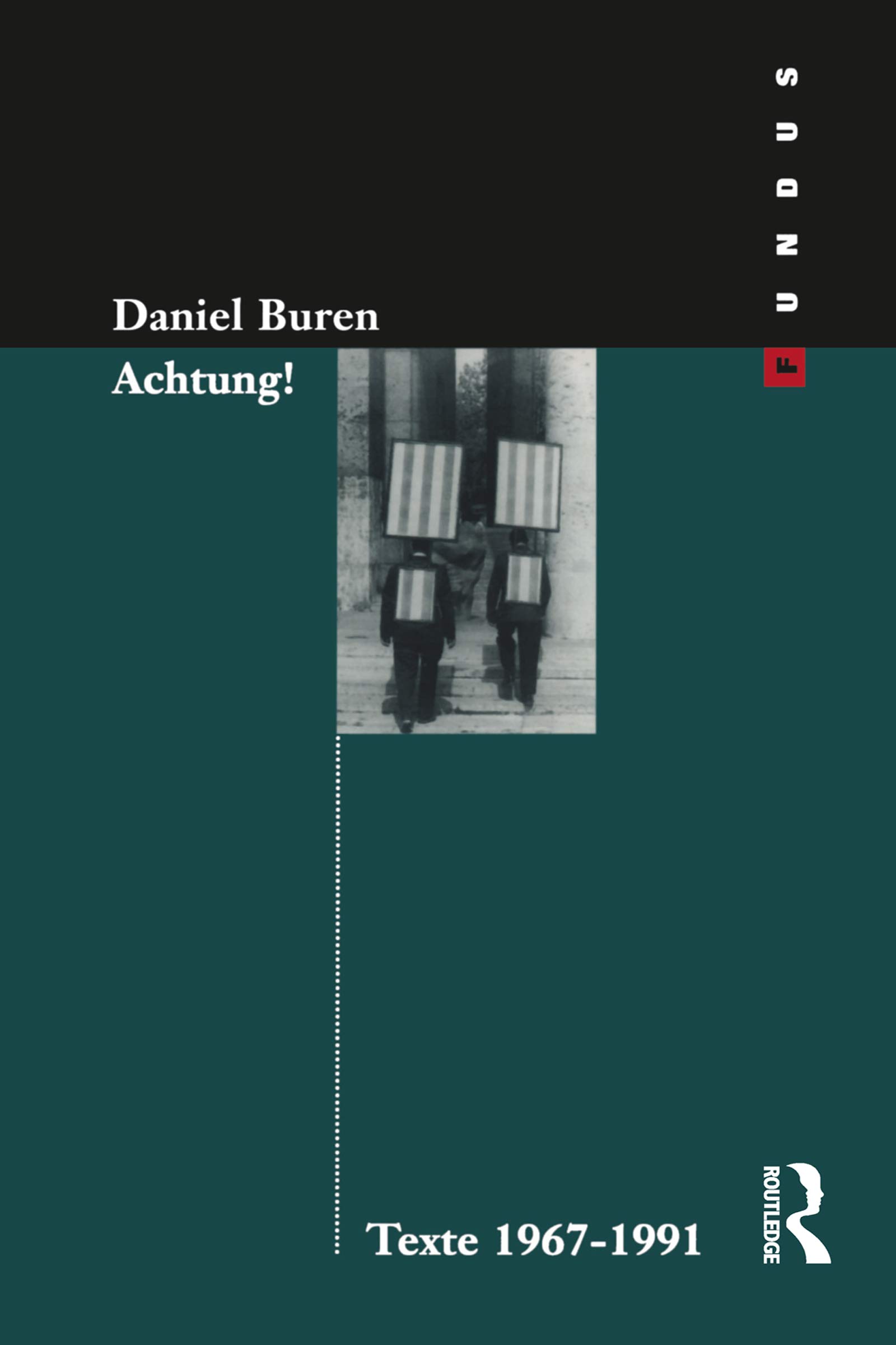 Livre Achtung! Texte 1969-1994 en allemand pour collectionneurs d'art