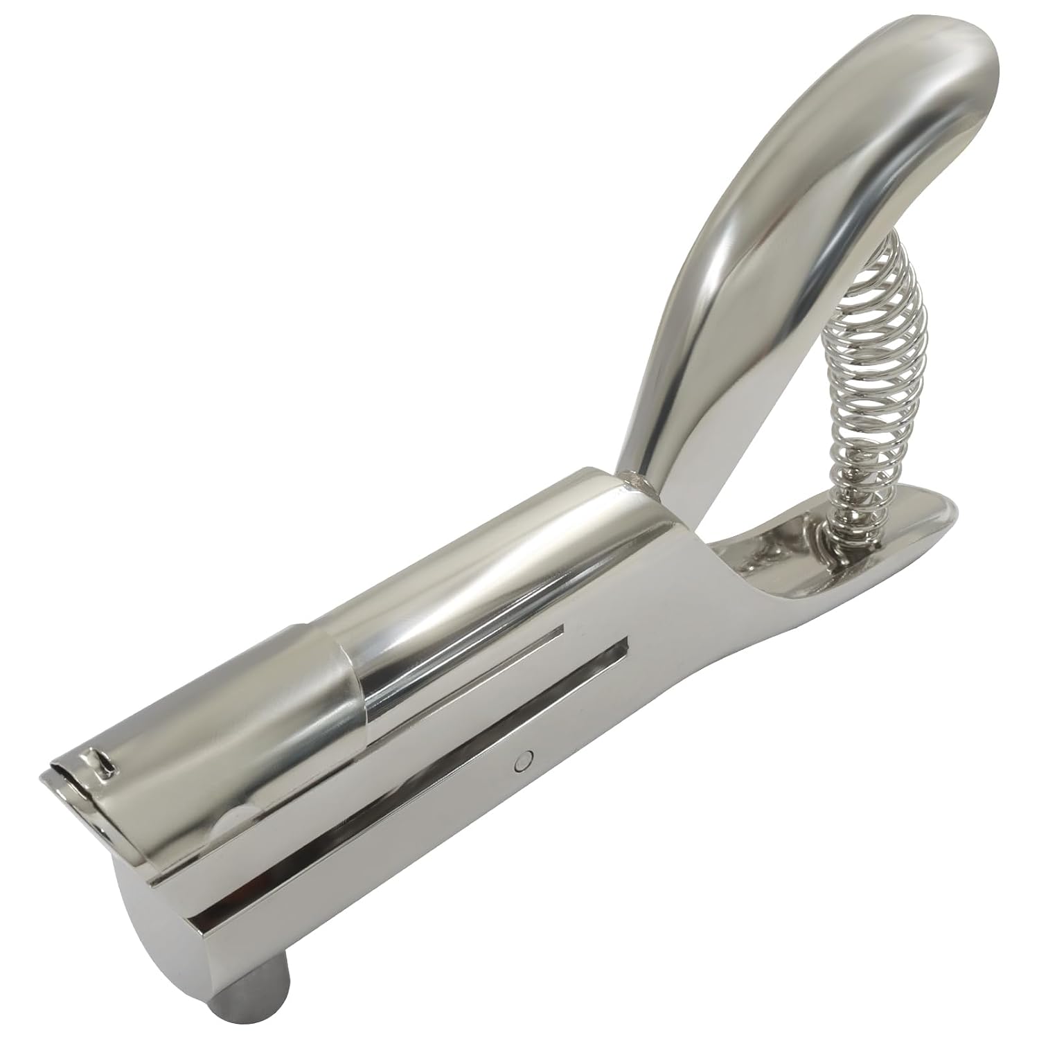 Heavy Duty Hole Punch, 10mm-3/8 | Single Hole Puncher, For ID Cards & PVC Materials, Handheld, Confetti Collector, For Paper, Plastic, Cardboard, Photos